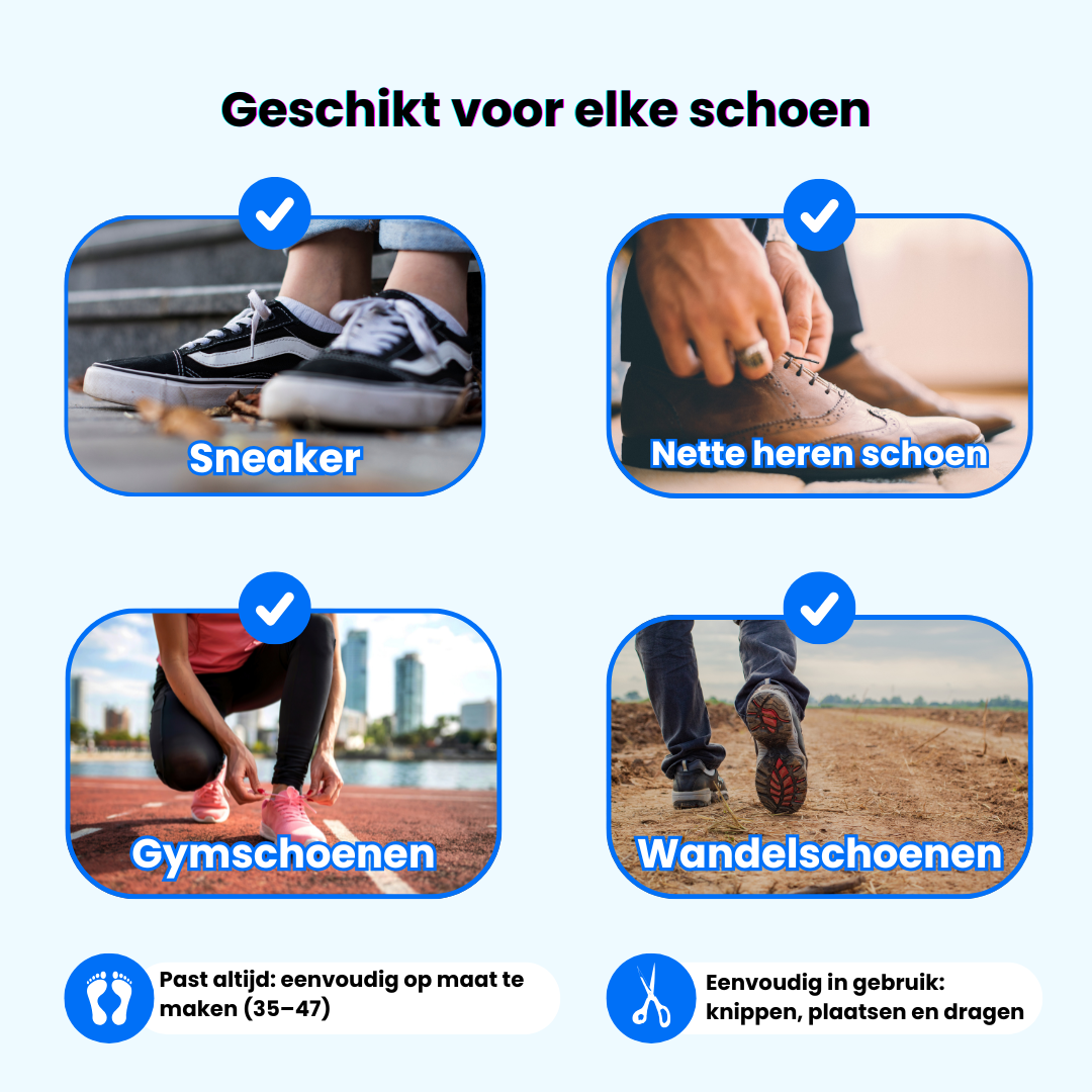 Hoopify Magnetische Inlegzolen