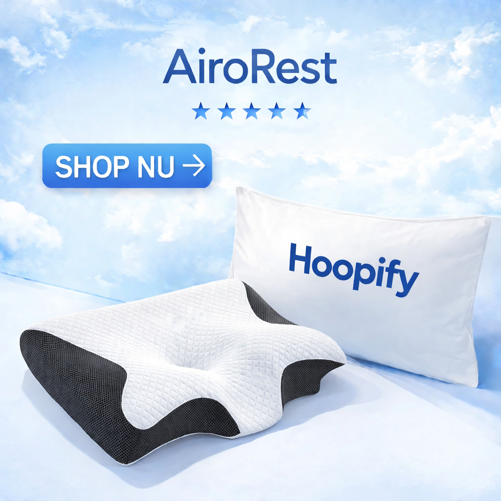AiroRest | Het kussen dat snurken stopt — door je slaaphouding te verbeteren.